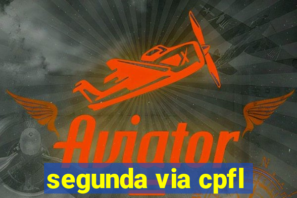 segunda via cpfl